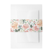 Midsummer Floral Patterned 招待状ベリーバンド (正面例)