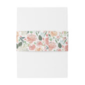 Midsummer Floral Patterned 招待状ベリーバンド (裏面例)