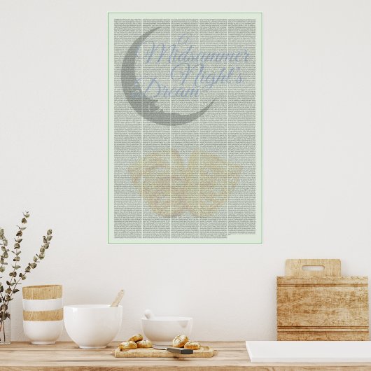 Midsummer Night's Dream - the Whole Play! ポスター (キッチン)