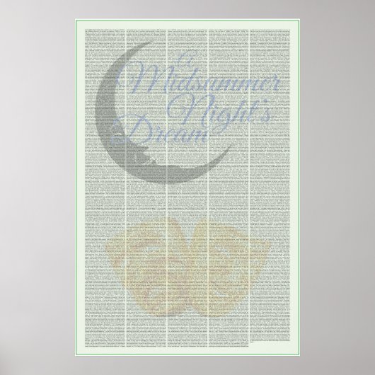 Midsummer Night's Dream - the Whole Play! ポスター (正面)