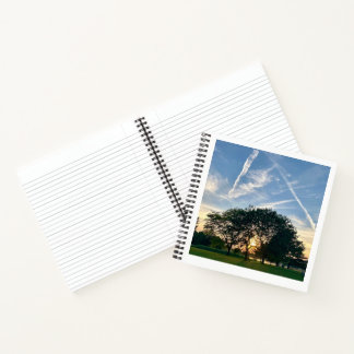 Midwest Sunset Tree Notebook ノートブック