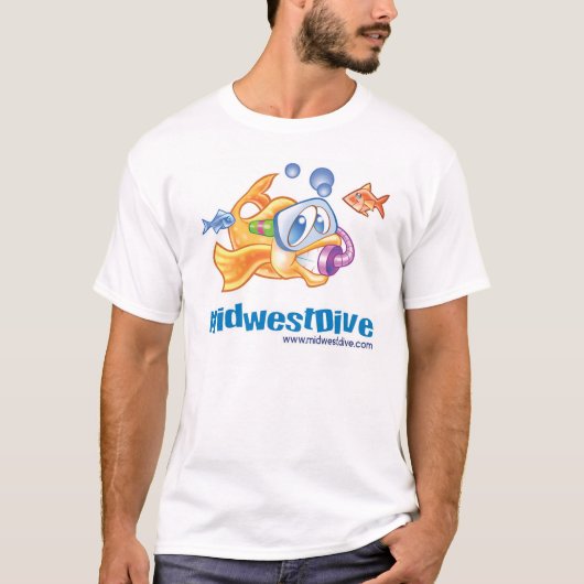 MidwestDiveのワイシャツ Tシャツ (正面)
