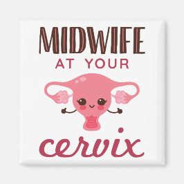 Midwife At Your Cerviz マグネット