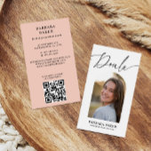 Midwife Birth Postpartum  Doula Photo Arch QR CODE 名刺