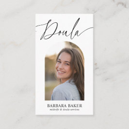 Midwife Birth Postpartum Doula Photo QR CODE 名刺