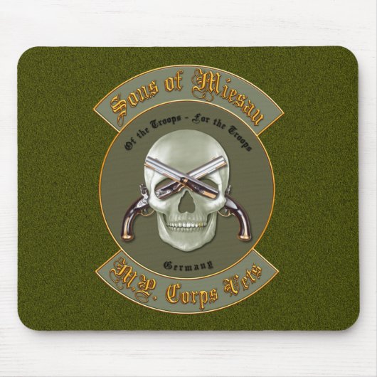 Miesauの息子 マウスパッド (正面)