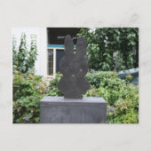 Miffyの彫像 ポストカード (正面)