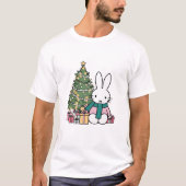 Miffy on Christmas Morning Tシャツ (正面)