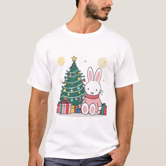 Miffy on Christmas Morning  Tシャツ (正面)
