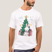 Miffy on Christmas Morning  Tシャツ (正面)