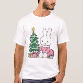 Miffy on Christmas Morning  Tシャツ (正面)