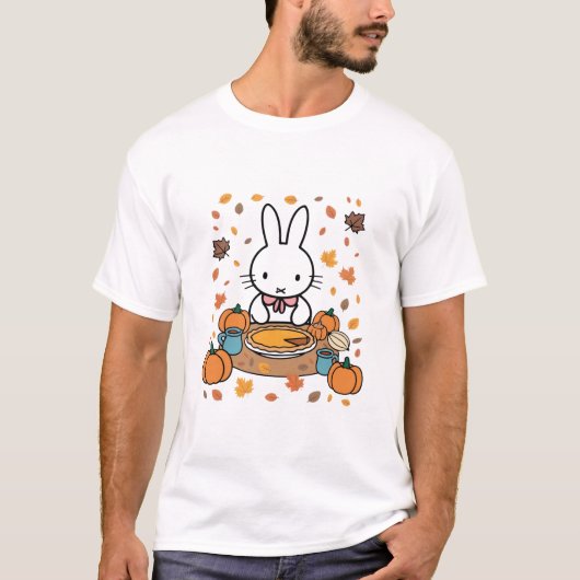 Miffy on Thanksgiving Tシャツ (正面)