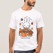 Miffy on Thanksgiving Tシャツ (正面)