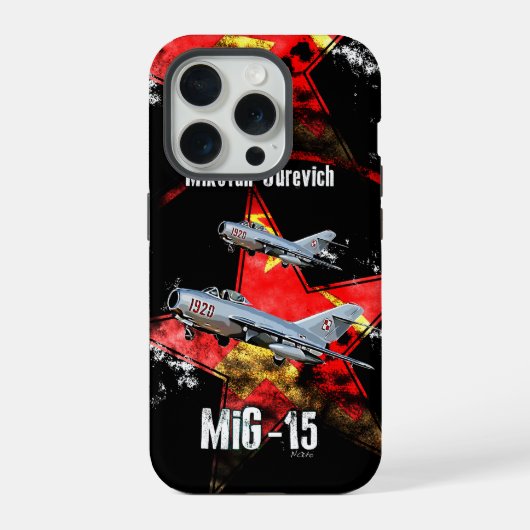 Mig15電話ケース iPhoneケース (裏面)