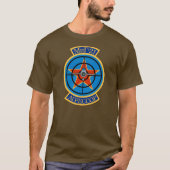 MiG21侵略者のロゴのワイシャツ(ロシア語) Tシャツ (正面)