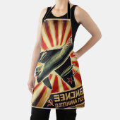 MiG-15ヴィンテージソ連プロパガンダポスター エプロン (インサイチュ)