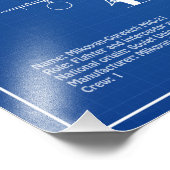 MiG-21 bis – 飛行機設計図プランAD フォトプリント (角)