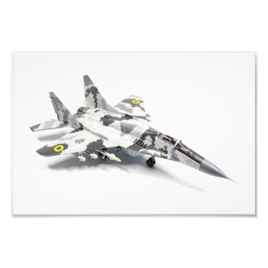 Mig-29ウクライナ空軍 フォトプリント (正面)