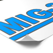 MiG-31フォックスハウンドプリント ポスター (角)