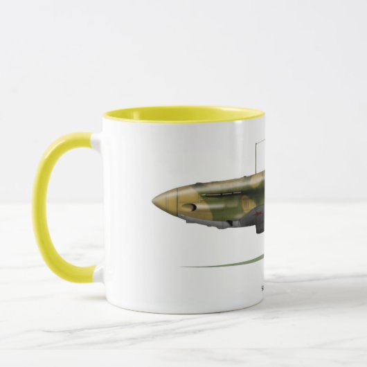 MiG-3 Batalha de Stalingrado - 1942 マグカップ (左)