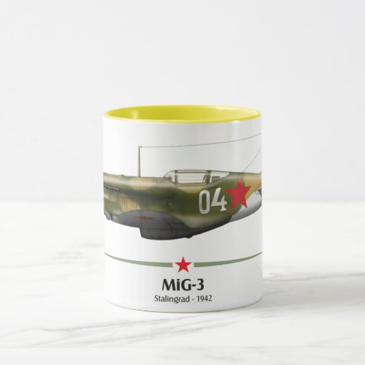 MiG-3 Batalha de Stalingrado - 1942 マグカップ (中央)