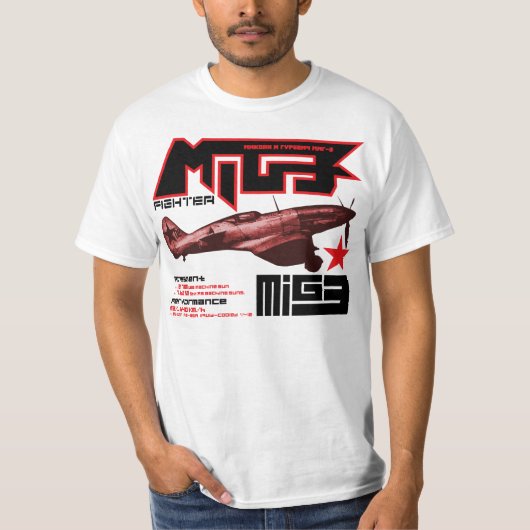 MiG-3 Tシャツ (正面)