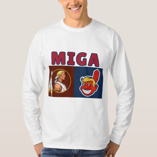 MIGA長袖シャツ Tシャツ (正面)