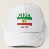 MIGA Hat – Make Iran Great Again Cap. キャップ (正面)