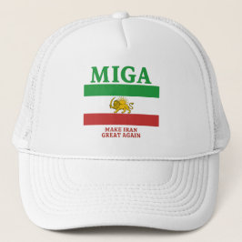 MIGA Hat – Make Iran Great Again Cap. キャップ