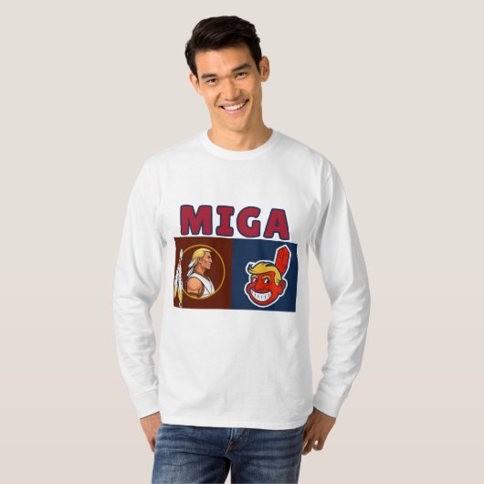 MIGA long sleeve shirt Tシャツ (正面フル)