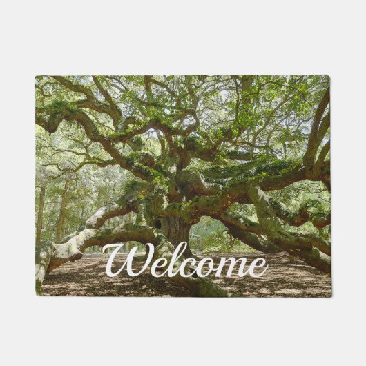 Mighty Angel Oak Welcome Doormat ドアマット (正面)