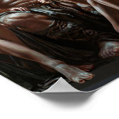 Mighty Barbarian Surrounded by Sexy Women ポスター (角)