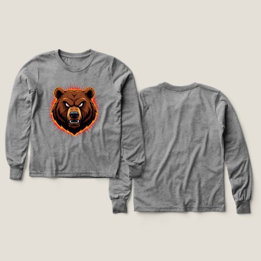 Mighty Bear – Raw Strength of Nature (デザイン 正面＆背面)