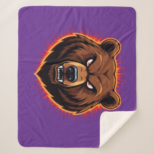 Mighty Bear – Raw Strength of Nature シェルパブランケット (正面)