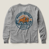 Mighty Buffalo adult long sleeve (デザイン背面)