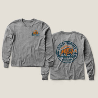 Mighty Buffalo adult long sleeve