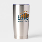 Mighty Buffalo tumbler 保温保冷タンブラー (正面)