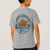 Mighty Buffalo Youth T-Shirt Tシャツ (裏面)