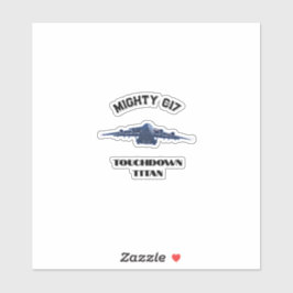 Mighty C-17, Touchdown Titan シール