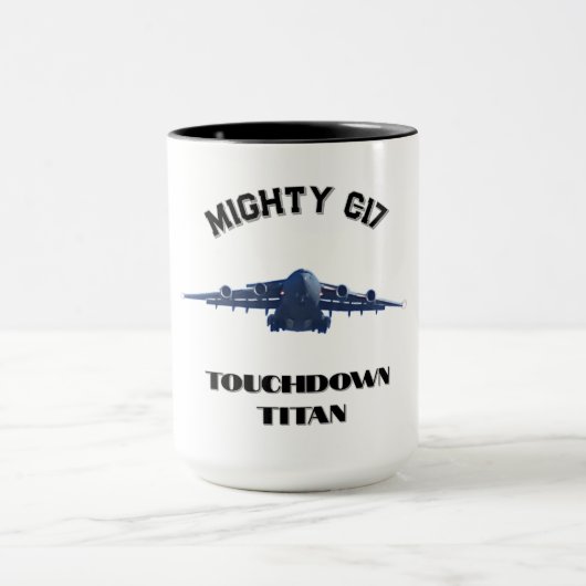 Mighty C-17, Touchdown Titan マグカップ (中央)