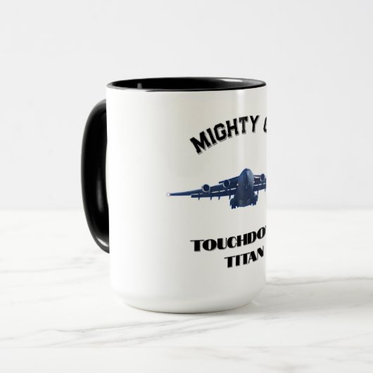 Mighty C-17, Touchdown Titan マグカップ (正面左)