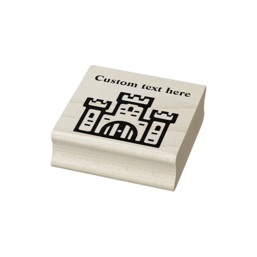 Mighty Castle Custom Rubber Stamp ラバースタンプ (スタンプ)