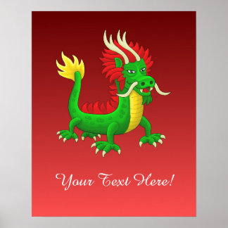 Mighty Chinese Azure Dragon ポスター