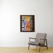 Mighty Five Utah国立公園リストヴィンテージ タペストリー (インサイチュ)