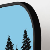 Mighty Forest Bear Pickleball Paddles ピックルボールラケット (左詳細)