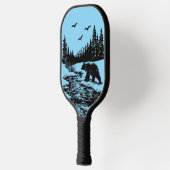 Mighty Forest Bear Pickleball Paddles ピックルボールラケット (左)
