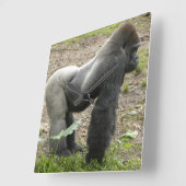 Mighty Gorilla Clock スクエア壁時計 (傾斜)