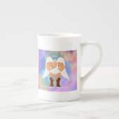 Mighty Guardianの子供たちの虹のマグ ボーンチャイナマグカップ (右)