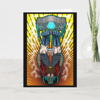 Mighty Thor - Full Color Greeting Card カード