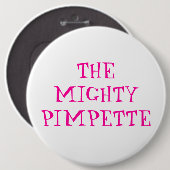 MIGHTYPIMPETTE 缶バッジ (正面&裏面)